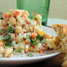 Graukas-Tartar mit Kichererbsen